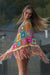 Zapallar Multicolor Crochet Poncho